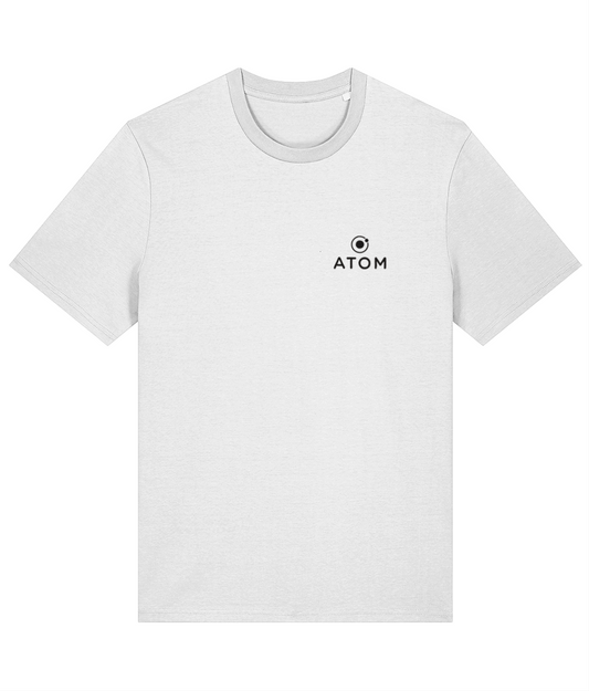 Atom Core Black T-shirt - Unisex Organic Cotton