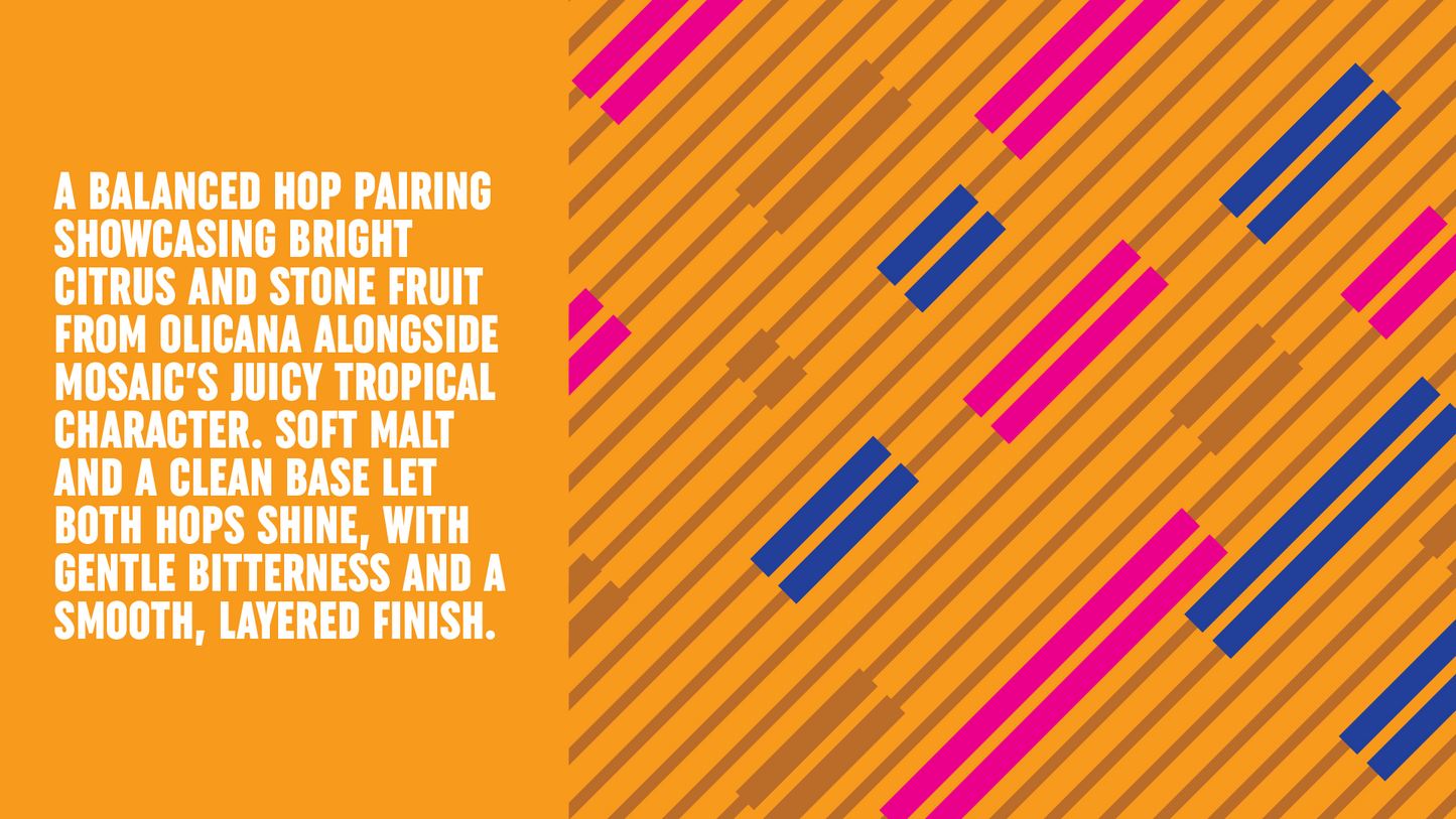 Parallel Olicana & Mosaic – DDH Pale Ale – 4.8% – 440ml