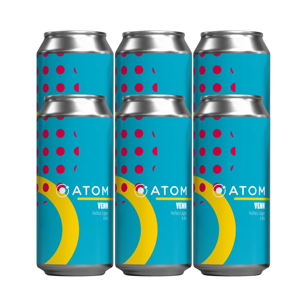 Venn – Helles Lager – 4.4% – 440ml