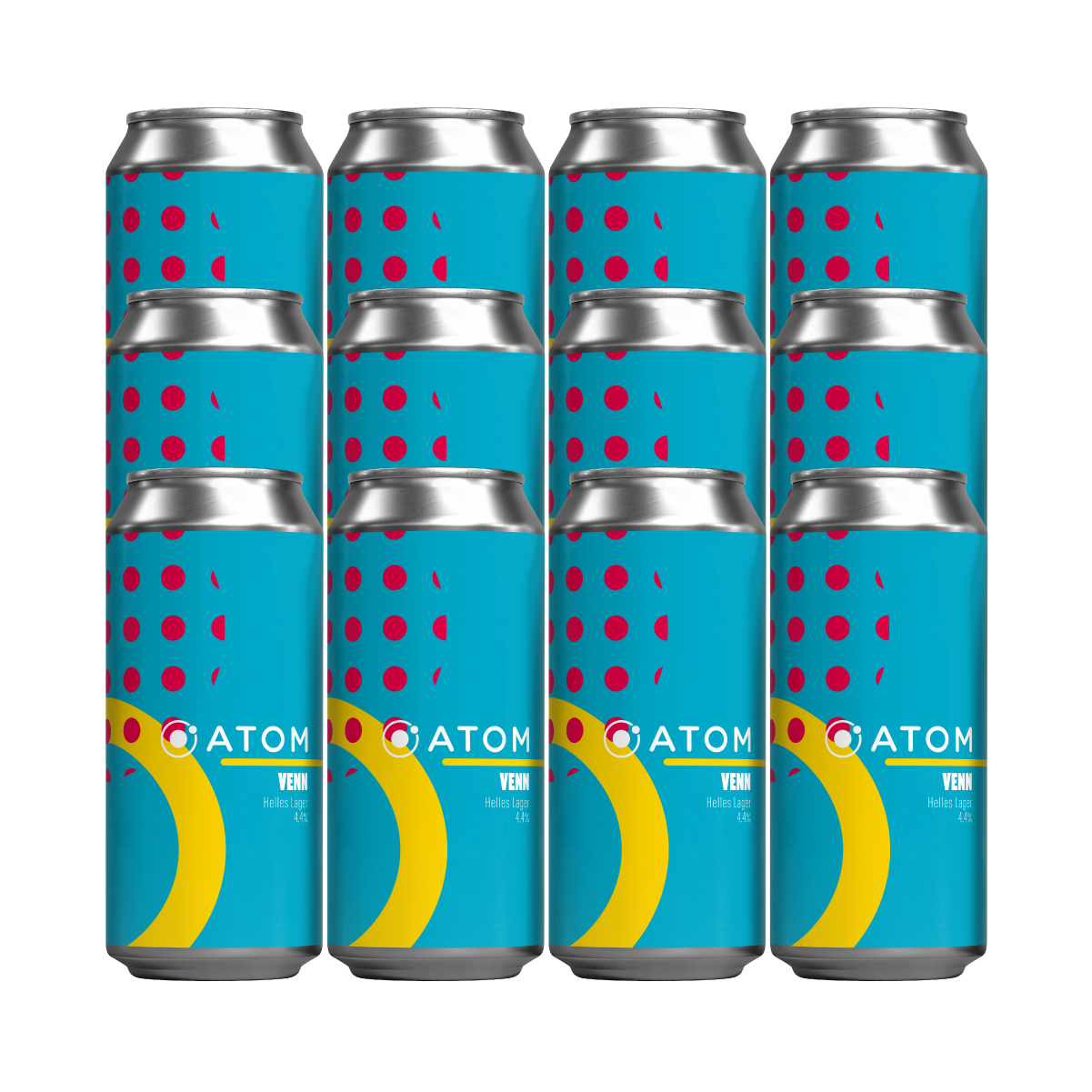 Venn – Helles Lager – 4.4% – 440ml