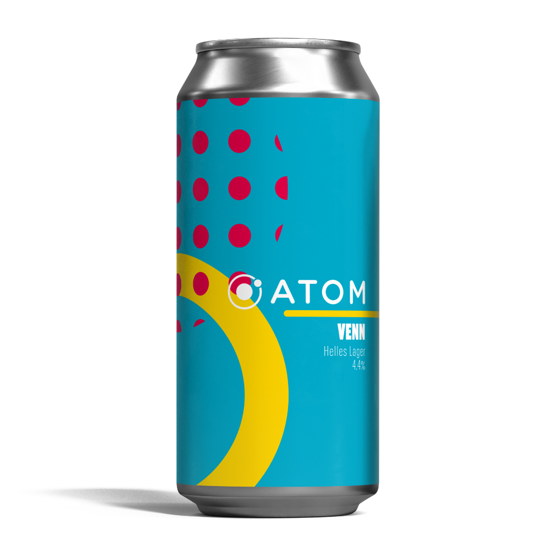 Venn – Helles Lager – 4.4% – 440ml
