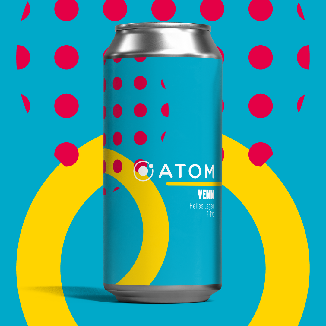 Venn – Helles Lager – 4.4% – 440ml