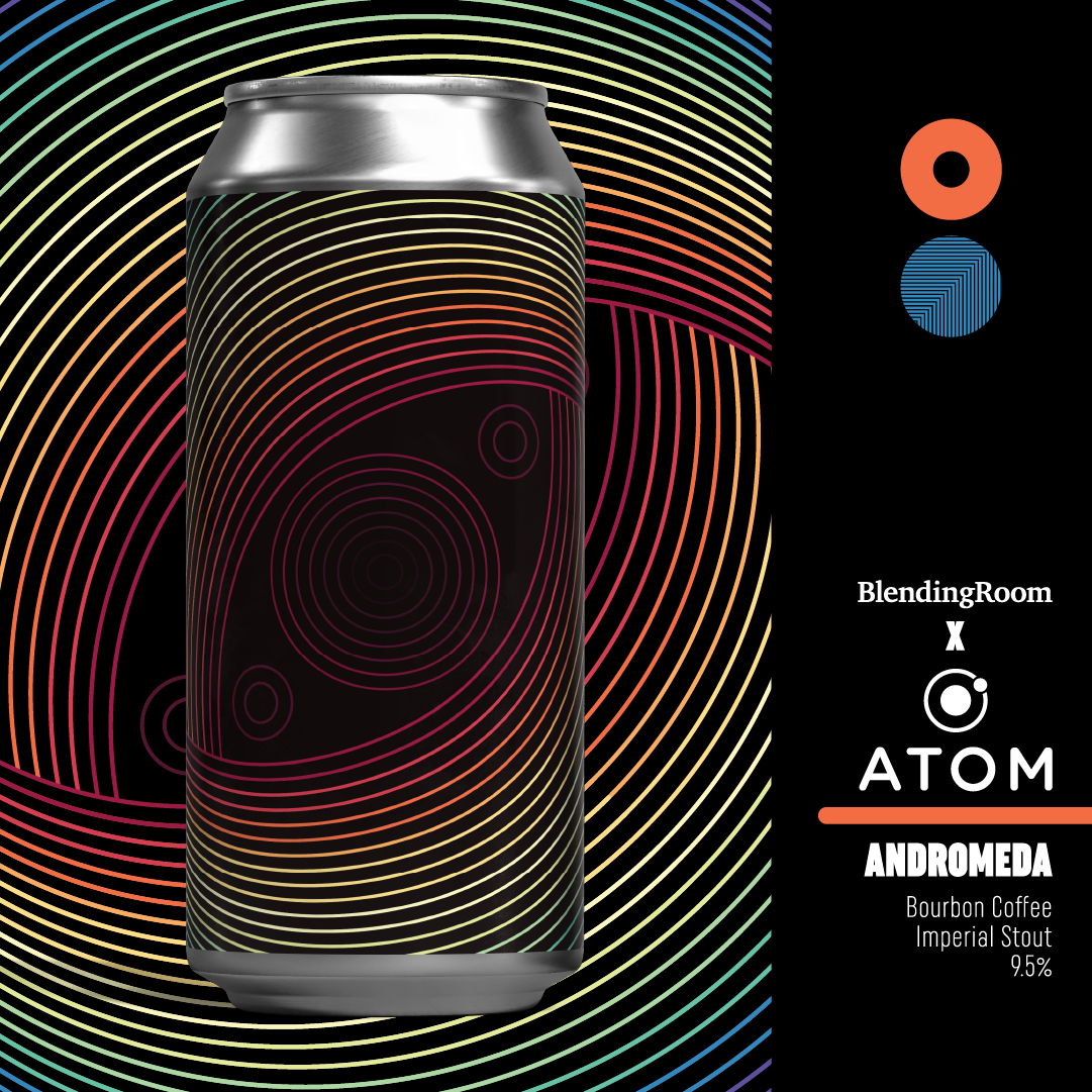 Andromeda - Bourbon Coffee Imperial Stout - 9.5% - 440ml
