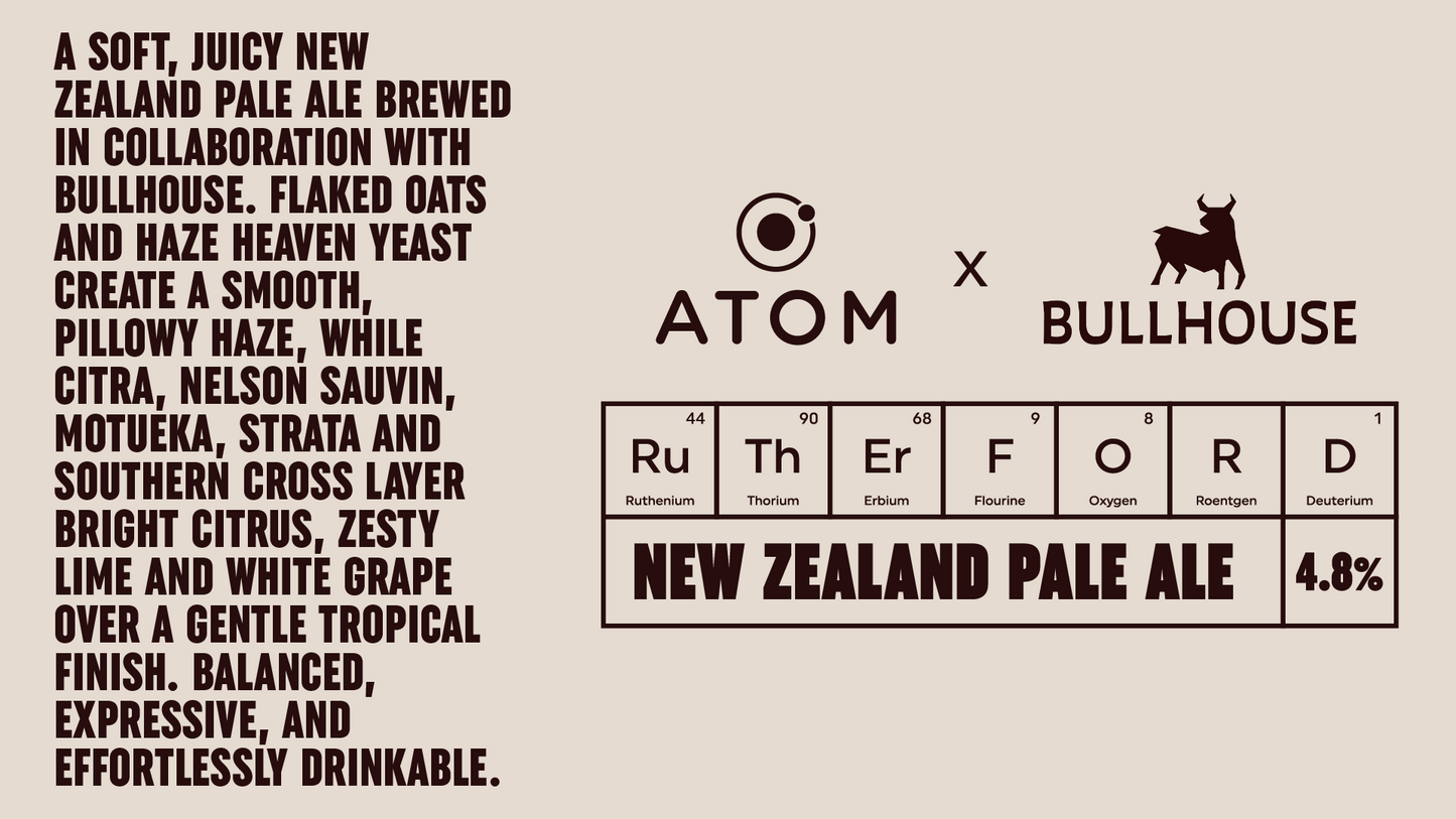 Rutherford (Bullhouse) - NZ Pale Ale - 4.8%