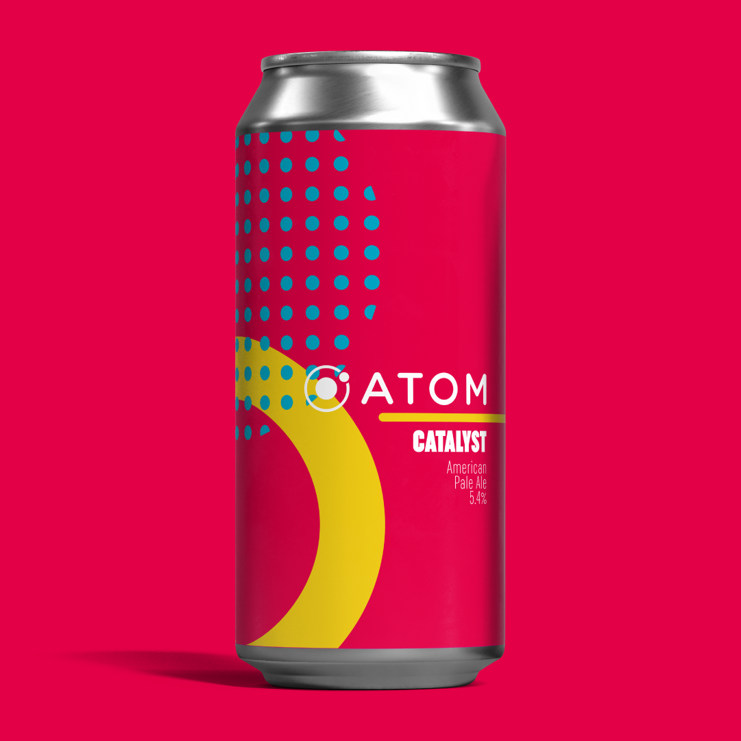 Catalyst – American Pale Ale – 5.4% – 440ml – Atom Beers